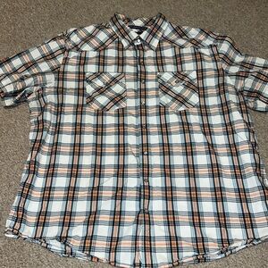 Old Navy western short sleeve shirt size XXL